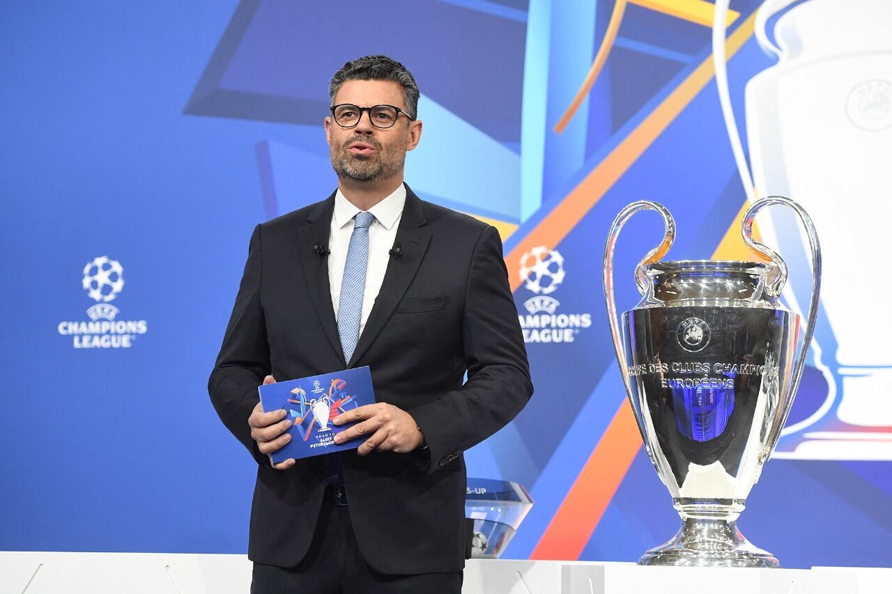 Error de sorteo en la Champions League.