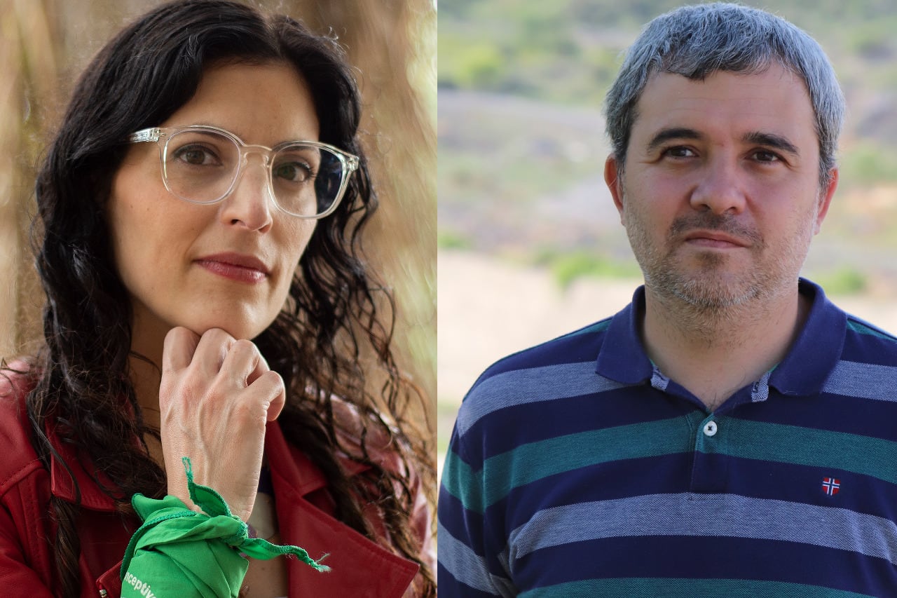 Nadia Koziner y Esteban Zunino.