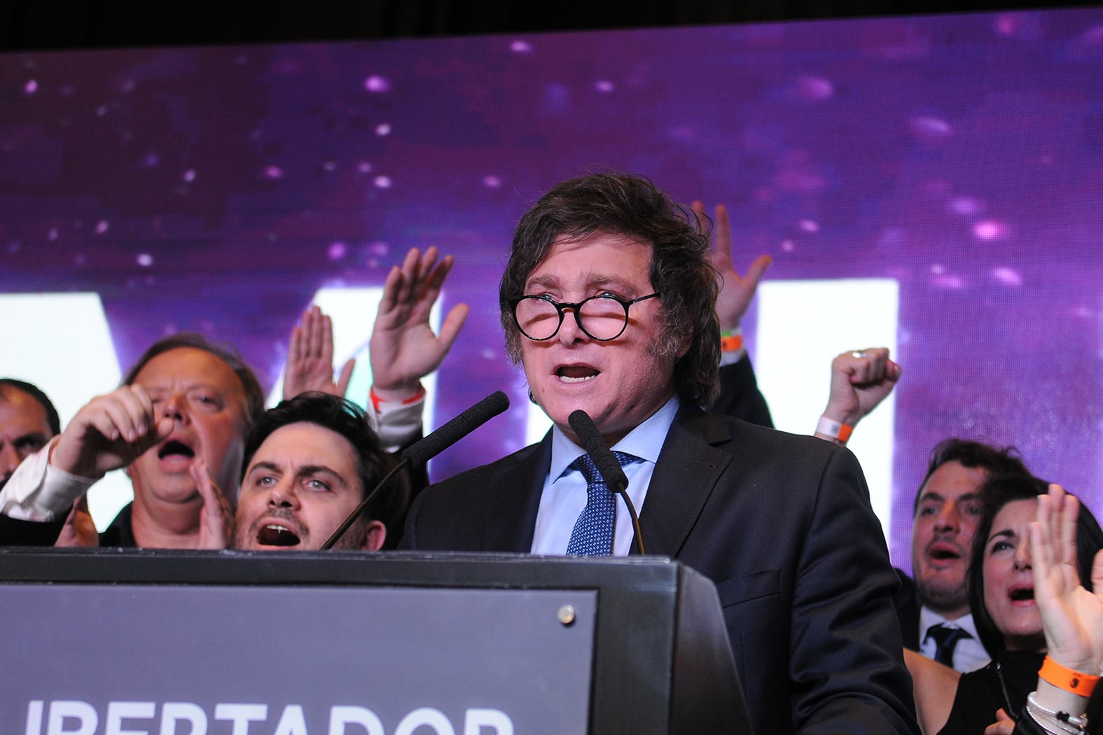 Javier Milei, candidato a presidente de La Libertad Avanza