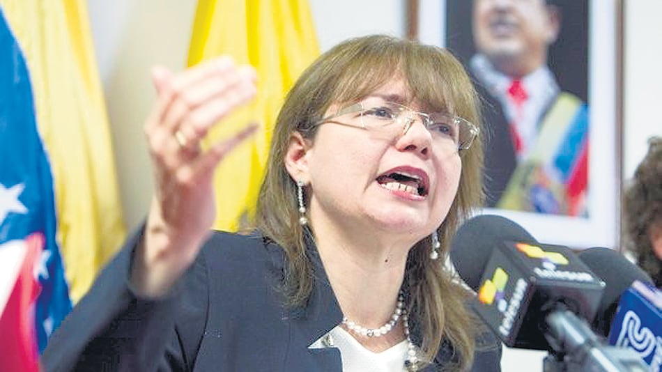 La embajadora Carol Delgado.