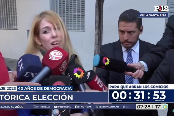 Lilia Lemoine votó temprano y violó la veda electoral
