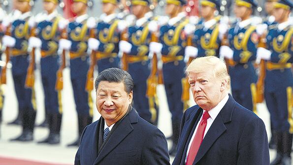 Los presidentes Donald Trump (Estados Unidos) y Xi Jinping (China).