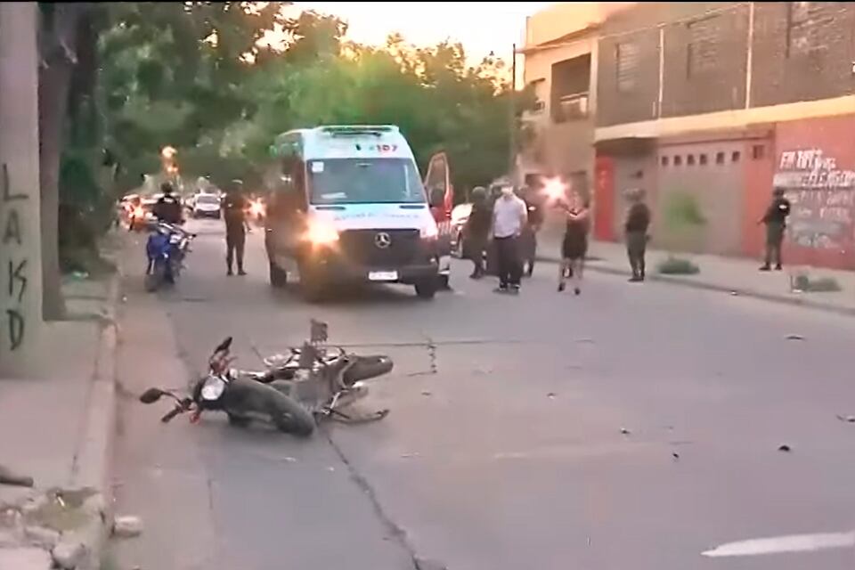 La moto de Florencia, en De Angelis y Génova.