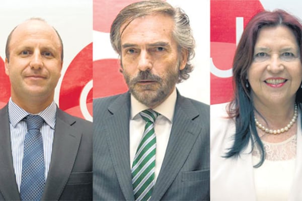 Mariano Borinsky, Gustavo Hornos y Ana María Figueroa, integrantes de la Sala IV de la Cámara de Casación.