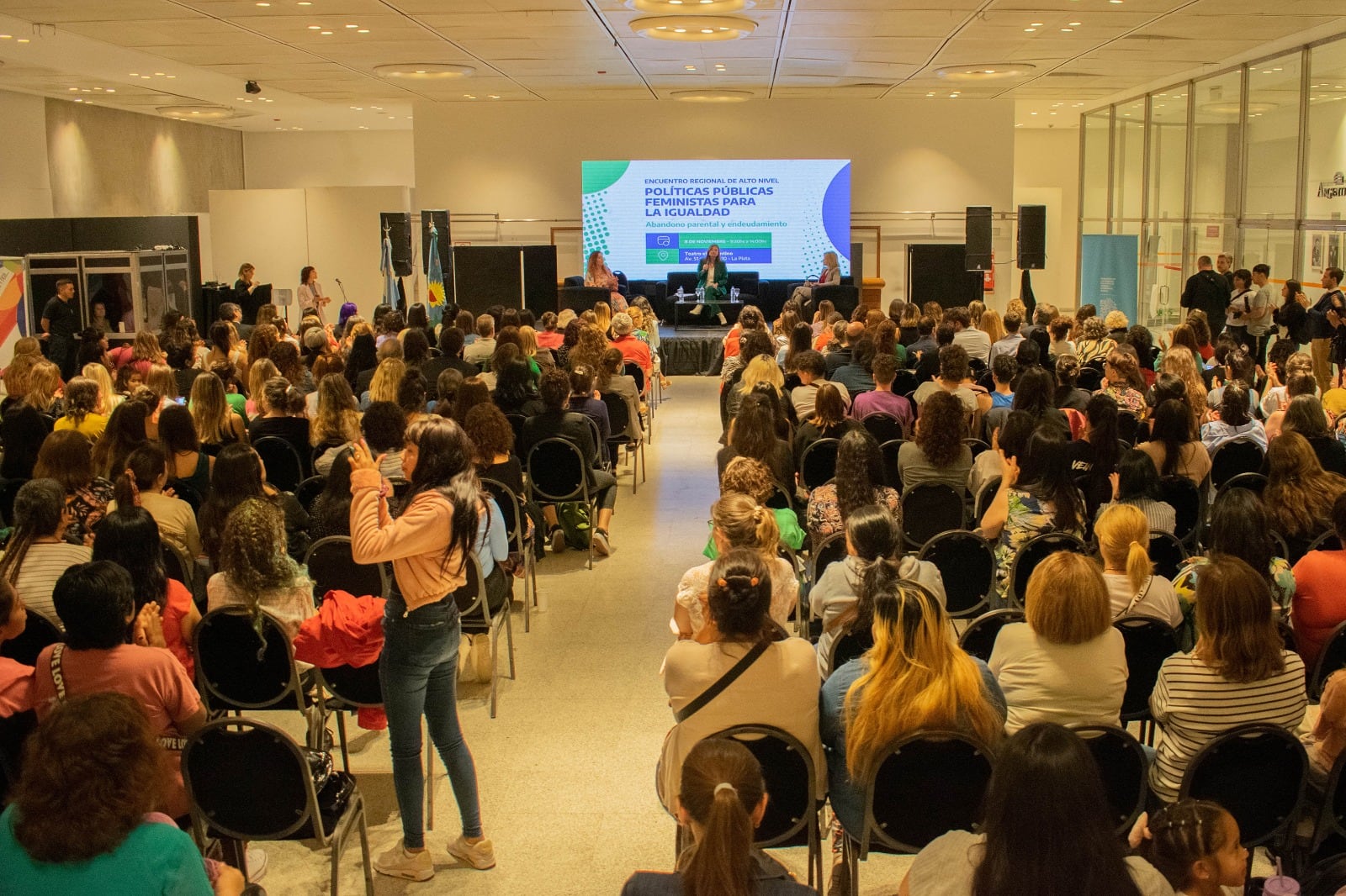 El encuentro en La Plata, donde fue revelado el dato sobre utilización del Índice de Crianza por la justicia de 11 provincias.