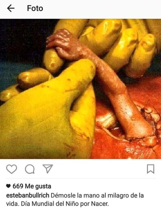 El posteo polémico de Esteban Bullrich.