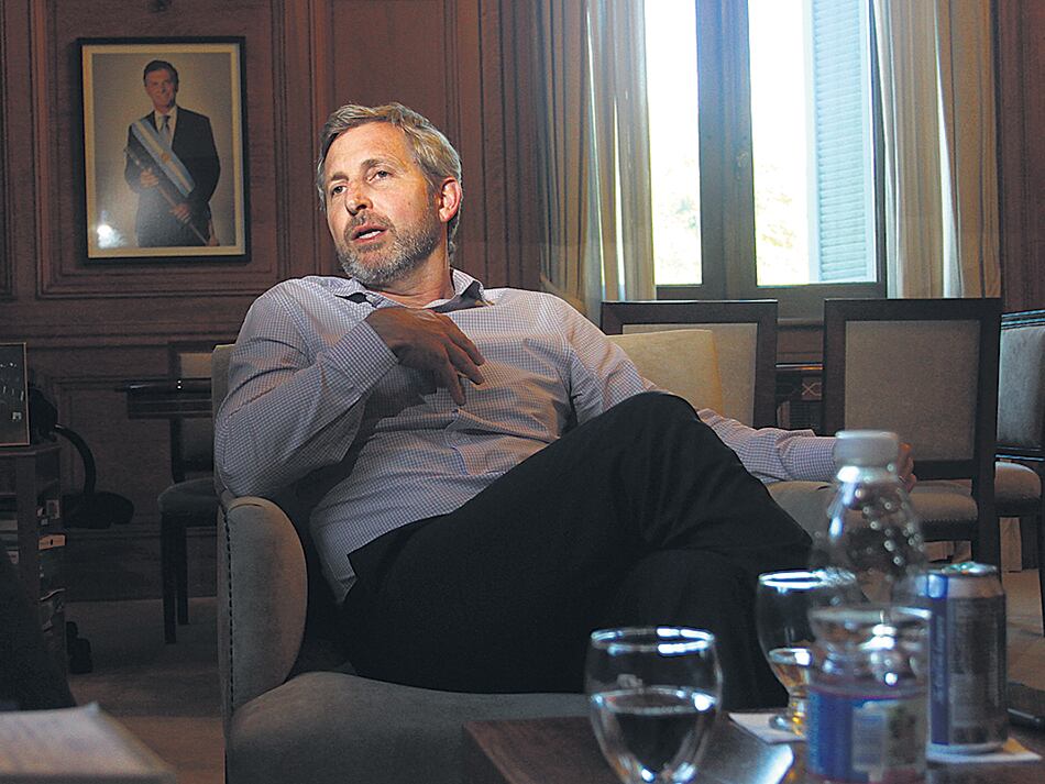 El ministro del Interior, Rogelio Frigerio.