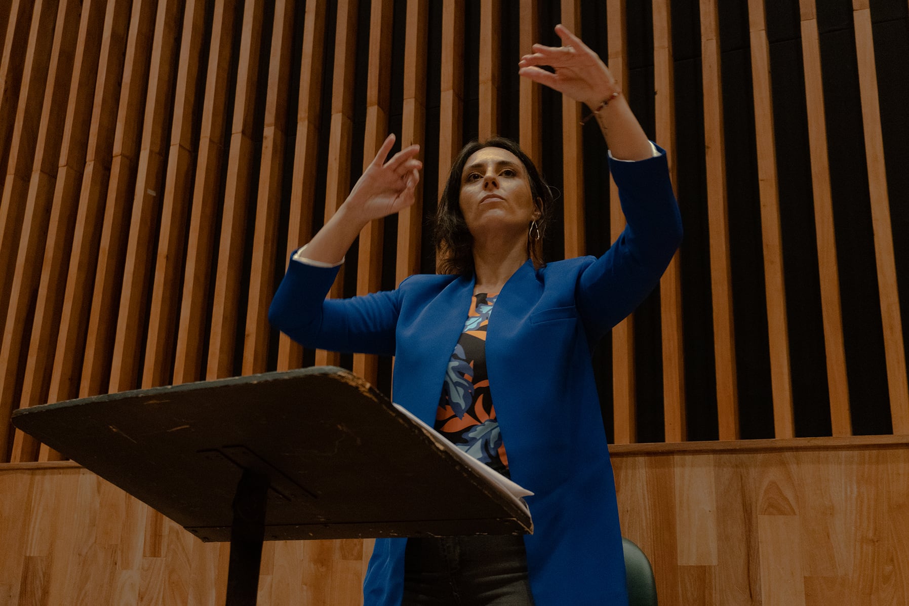 "Este coro está integrado por profesionales muy estudiosos, de gran nivel."