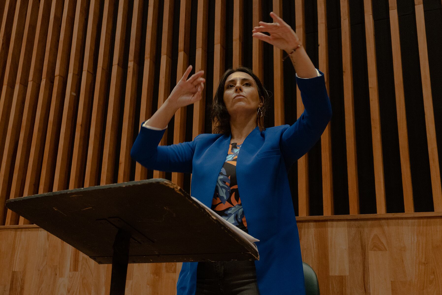 "Este coro está integrado por profesionales muy estudiosos, de gran nivel."