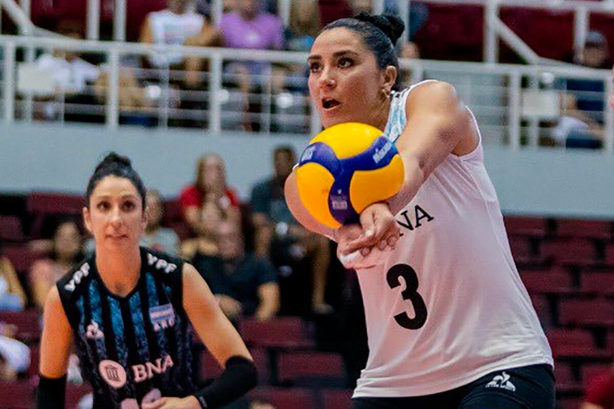 Yamila Nizetich, pieza clave de Las Panteras campeonas de la Copa Panamericana.