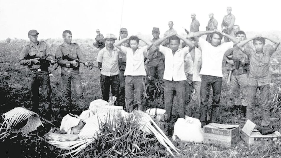 La dictadura brasileña aniquiló a la guerrilla del Partido Comunista de Brasil en Araguaia.