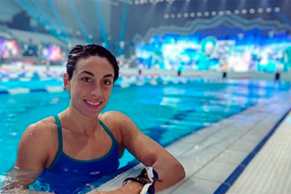 Julia Sebastián se entrena con la mira puesta en los Juegos Olímpicos.