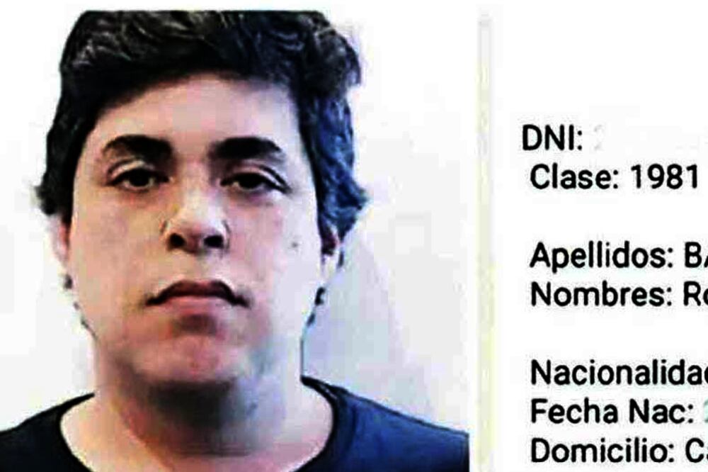 Rolando Hugo Barreiro, ex espía de la SFI y miembro de la banda de D'Alessio.