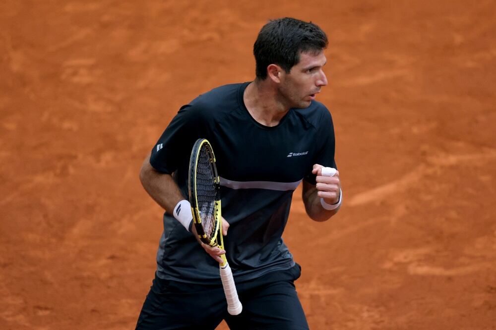 Delbonis sumó tres grandes victorias en el Masters 1000 de Roma.