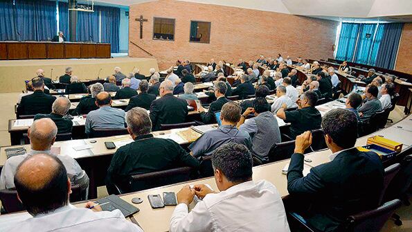 Los obispos se reunieron durante toda la semana en la sede de Pilar.