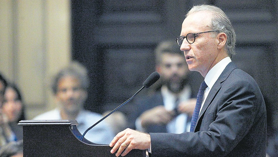 Rosenkrantz, en la inauguración del año judicial.