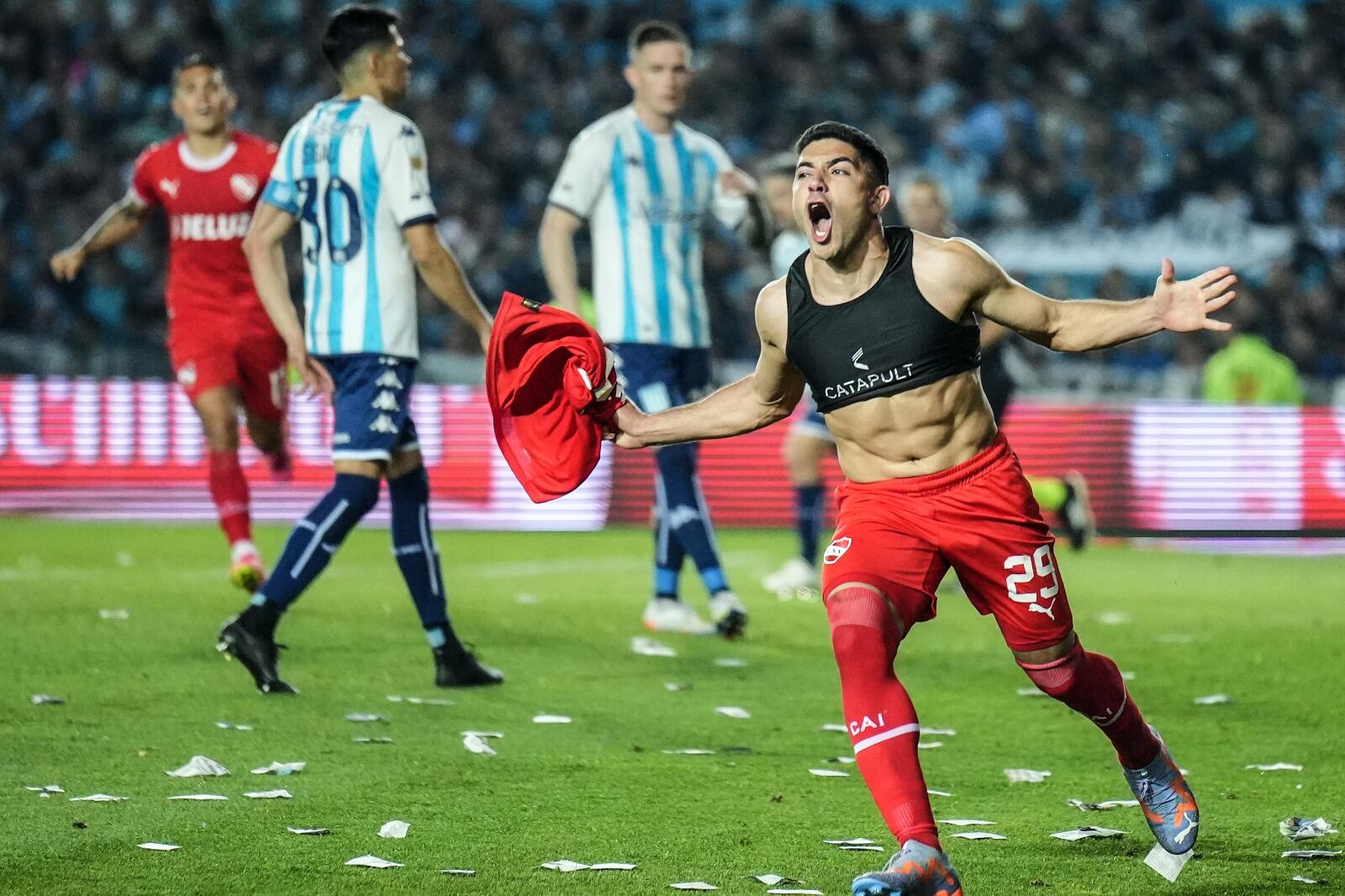 Chaco Martínez fue una de las figuras y lo coronó con el gol de penal