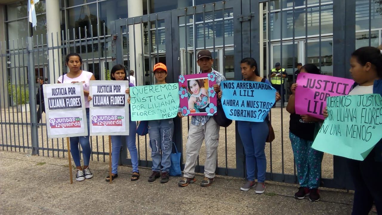 Familiares de Liliana