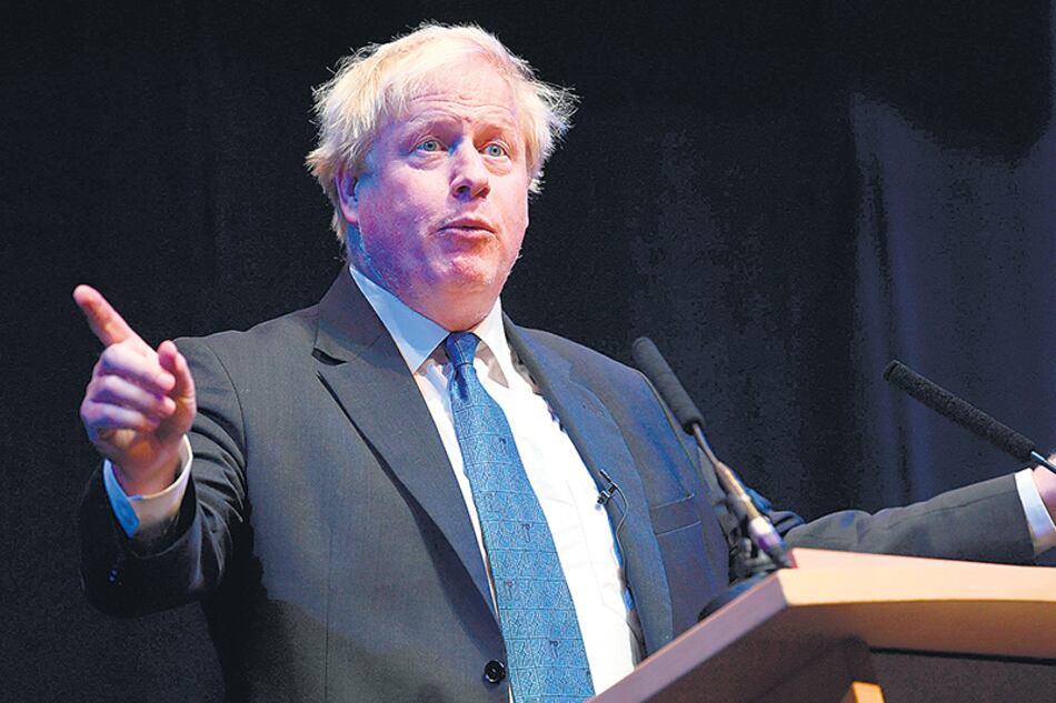 Johnson criticó a May en un evento paralelo al congreso del Partido Conservador en Birmingham.