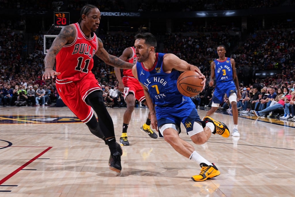 Facundo Campazzo brilló en Denver Nuggets y tuvo contra Chicago Bulls su mejor partido en lo que va de la temporada de la NBA.