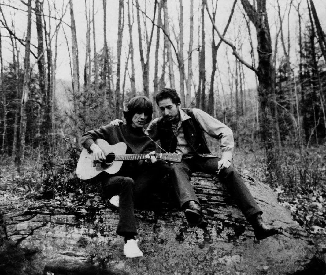 Woodstock, 1968: George Harrison y Bob Dylan, la génesis de "All Things Must Pass".