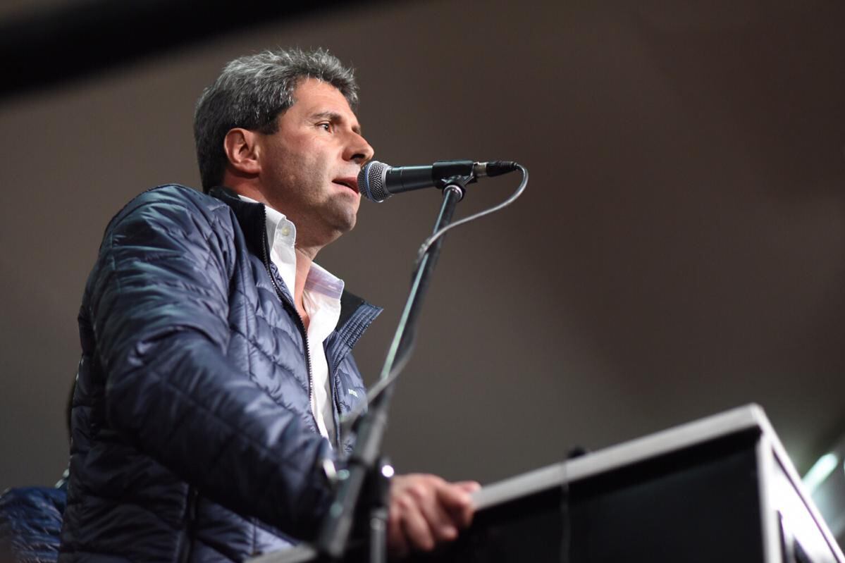 Uñac anunció una nueva fase del aislamiento social obligatorio que comenzó en marzo cuando fue declarada la pandemia de coronavirus.