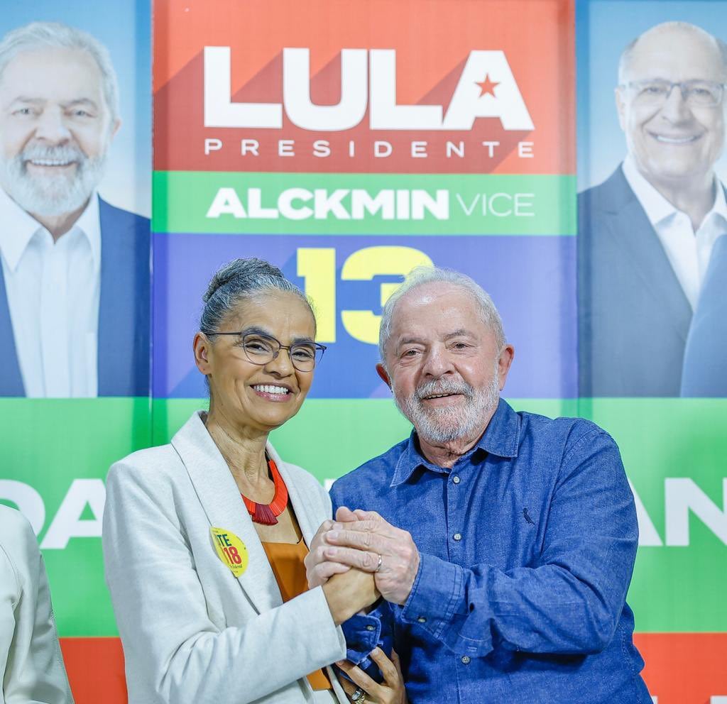 El expresidente brasileño Luiz Inácio Lula da Silva y la exministra Marina Silva / Ricardo Stucker, prensa de Lula