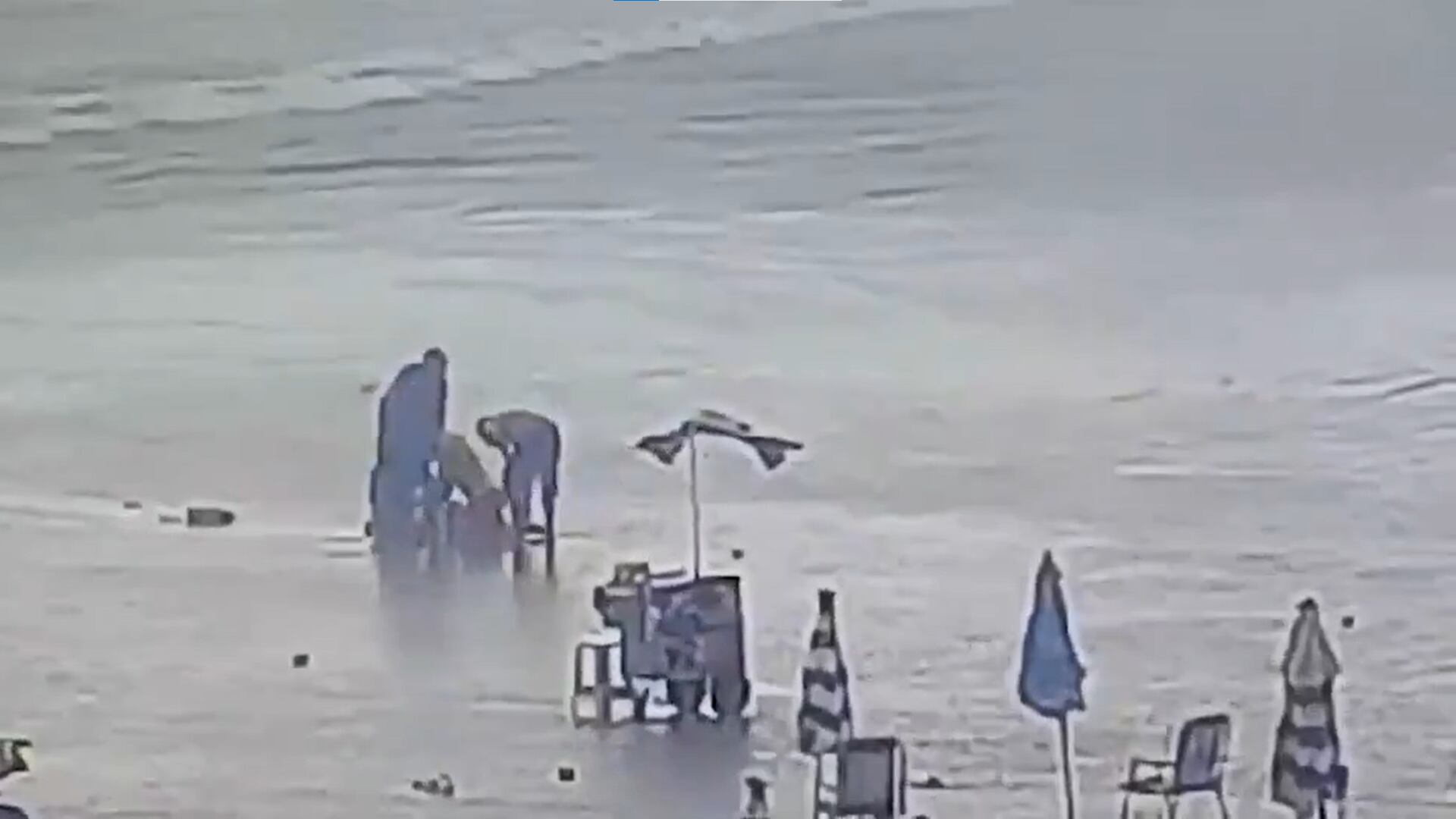 Una mujer falleció tras caerle un rayo en Brasil. Foto: captura de video