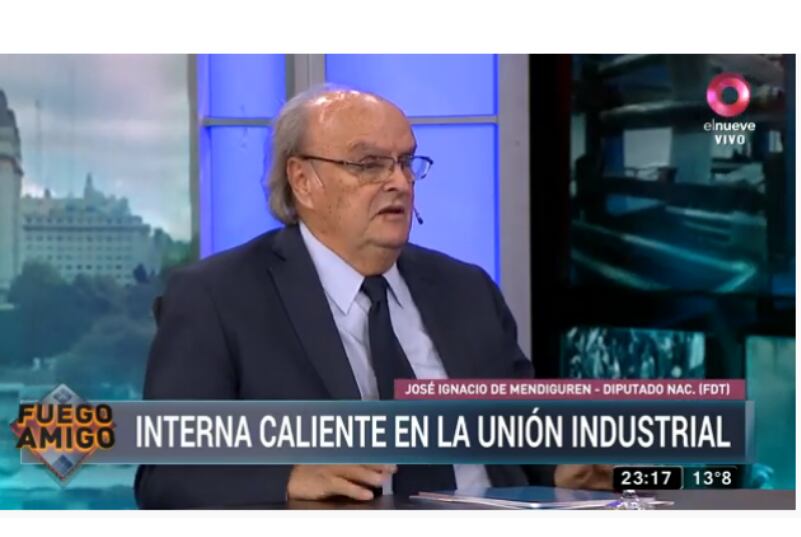 Foto: Fuego Amigo (Canal Nueve)