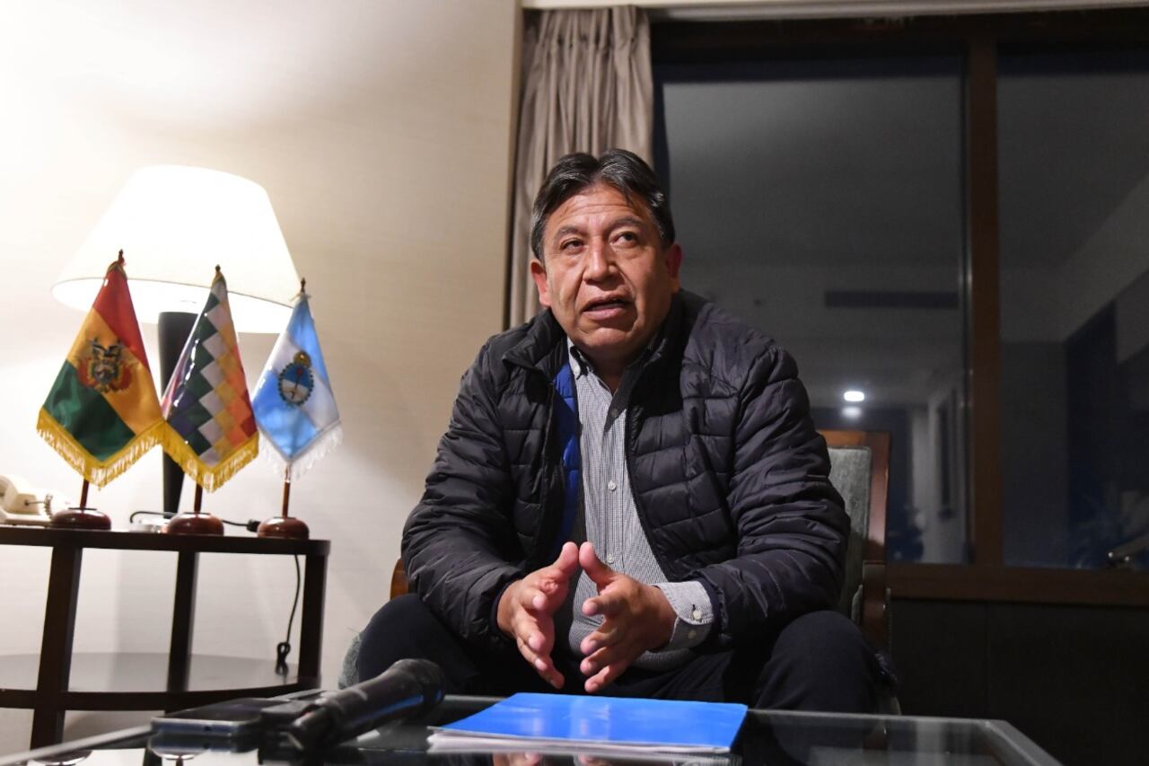 David Choquehuanca, vicepresidente de Bolivia.