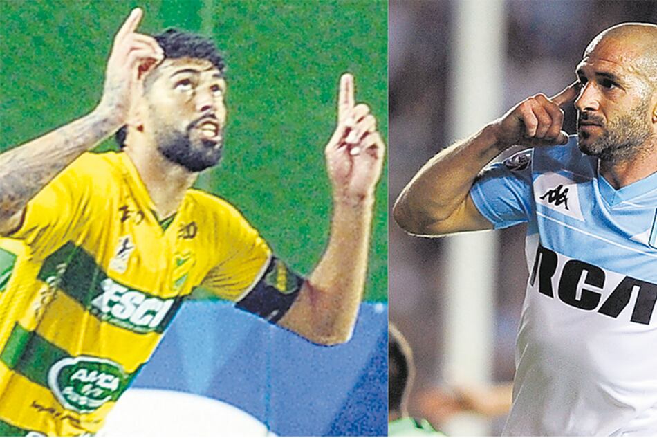 Alexander Barboza y Lisandro López, capitanes y símbolos de Defensa y Justicia y Racing.