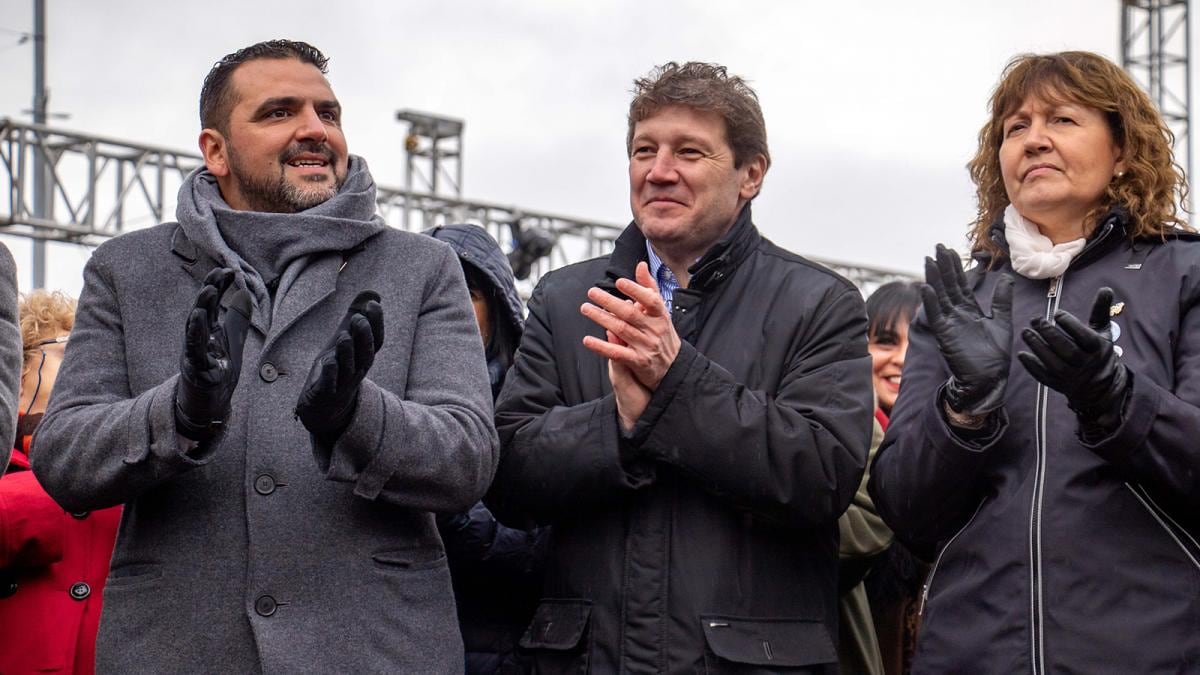 En el cierre de campaña en Tierra del Fuego, Melella aseguró que ganará.