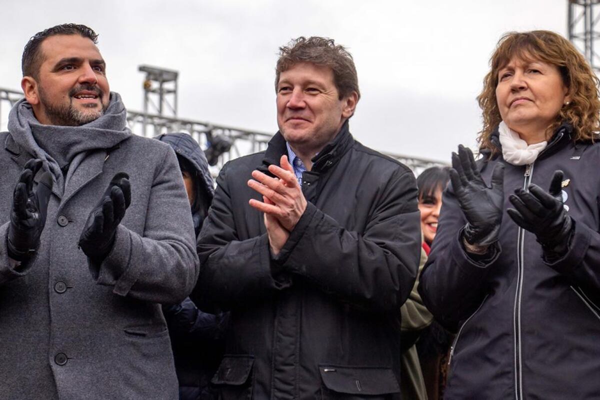 En el cierre de campaña en Tierra del Fuego, Melella aseguró que ganará.