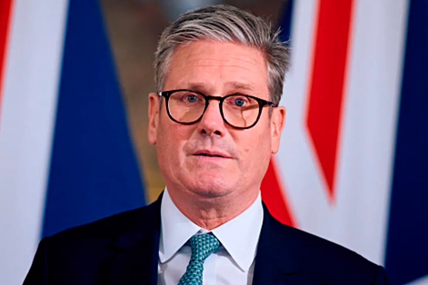 Kier Starmer, primer ministro de Gran Bretaña.
