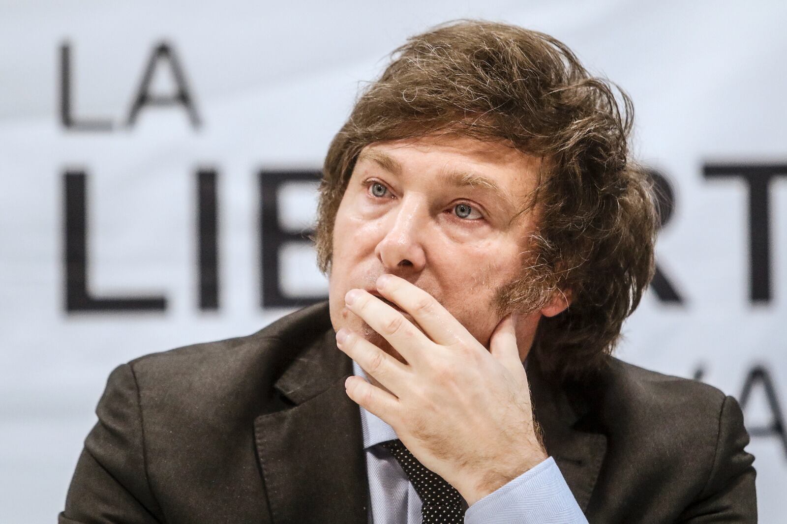 Javier Milei, presidente de la Nación. 