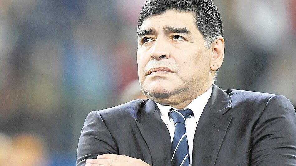 “Gallardo tiene personalidad, pero para un equipo como Argentina no”, afirmó Maradona.