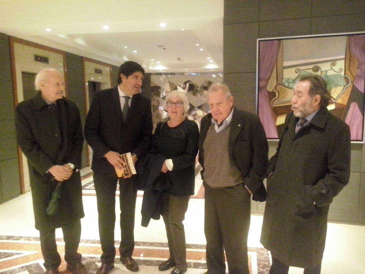 Miembros de Justicia Legítima, que salió a apoyar al juez Ramos Padilla.