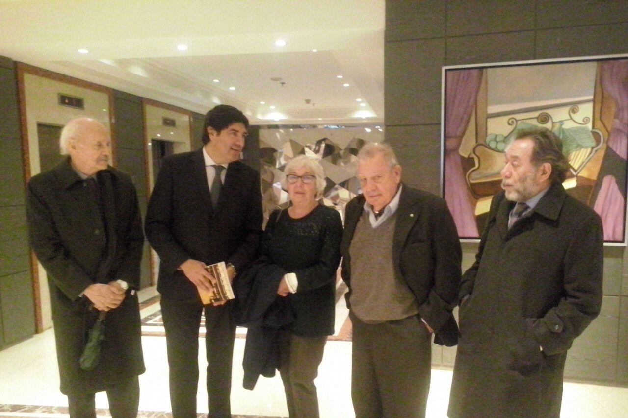 Miembros de Justicia Legítima, que salió a apoyar al juez Ramos Padilla.