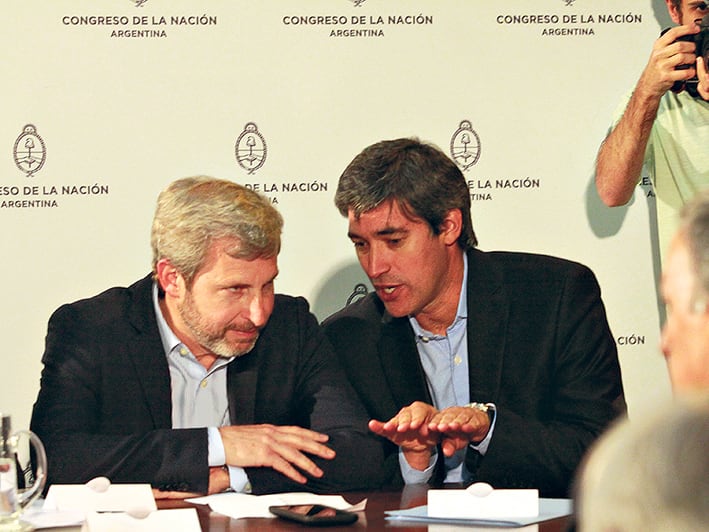El ministro Rogelio Frigerio y el secretario de Asuntos Políticos, Adrián Pérez, quieren insistir.
