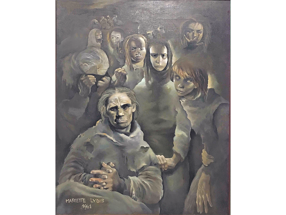 Obra realizada por Mariette Lydis en 1961.