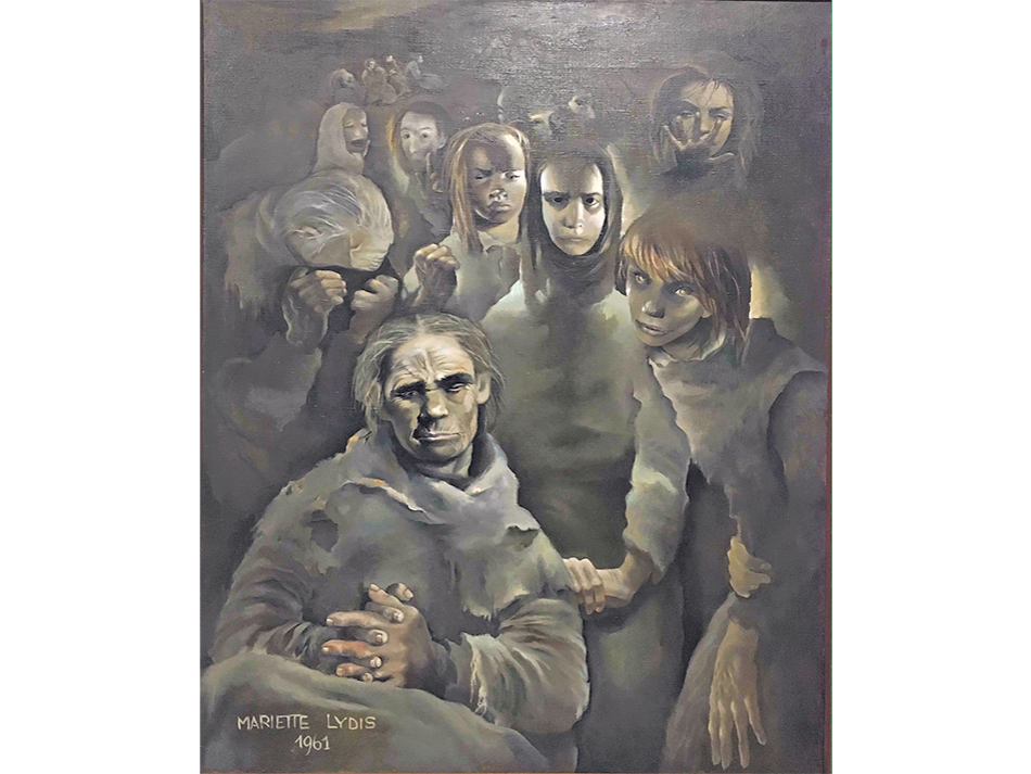 Obra realizada por Mariette Lydis en 1961.