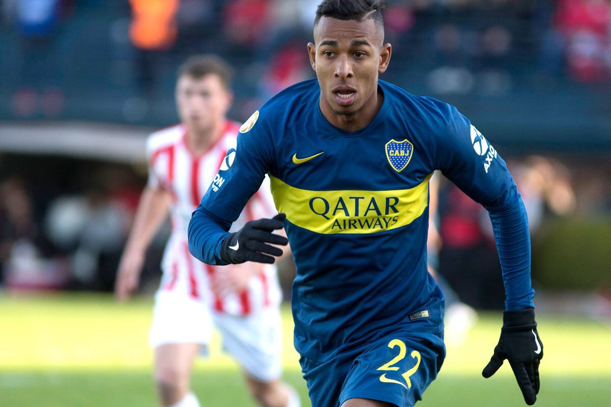 Sebastián Villa, delantero colombiano de Boca.