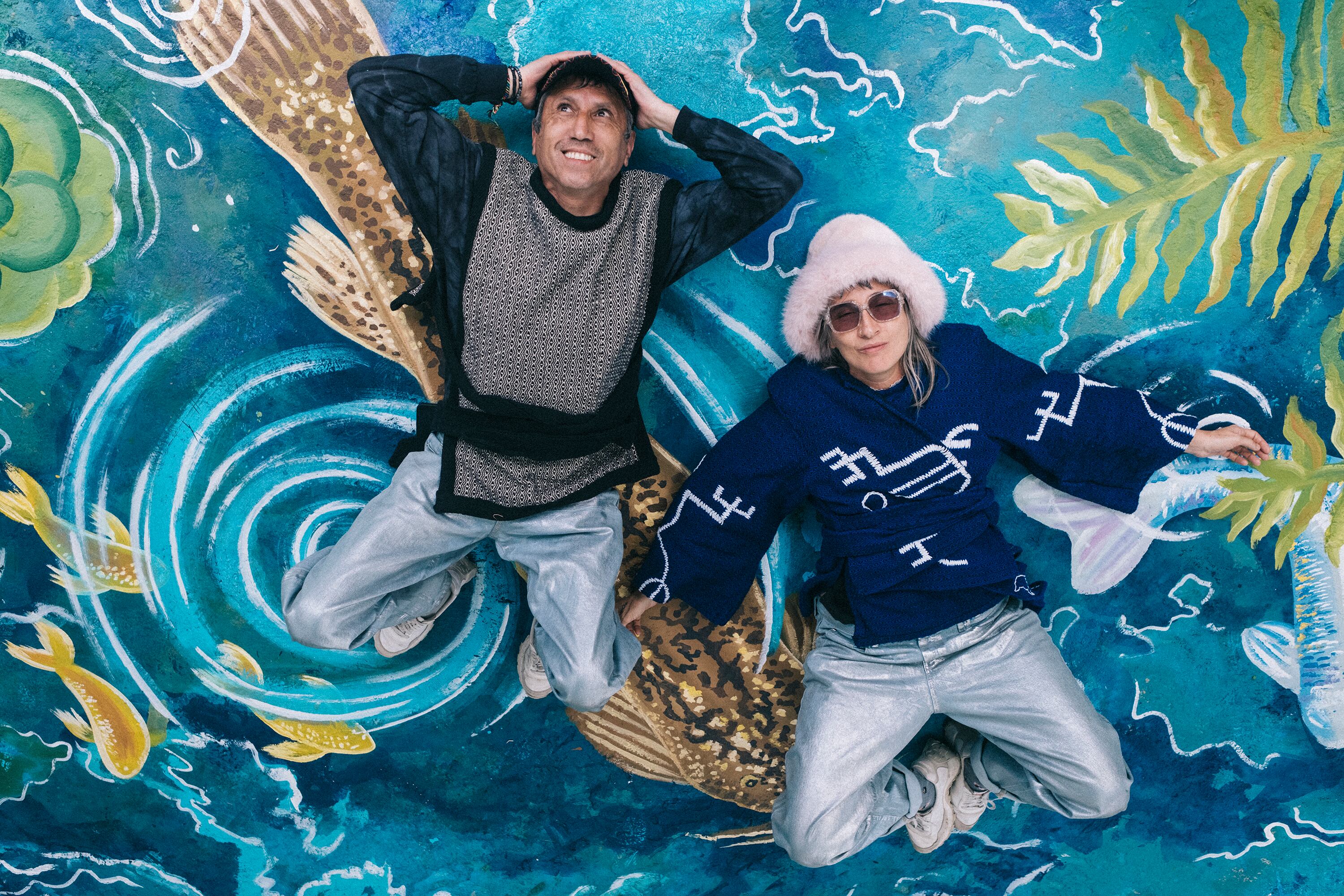 Héctor Buitrago y Andrea Echeverri, dupla clásica del rock colombiano. Imagen: Nicolás Caballero