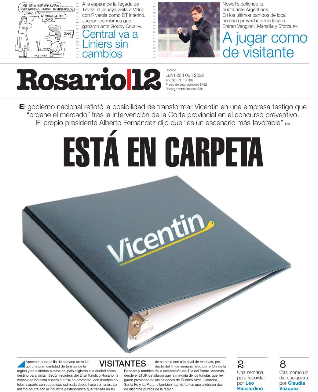 ESTÁ EN CARPETA - 19/06/2022