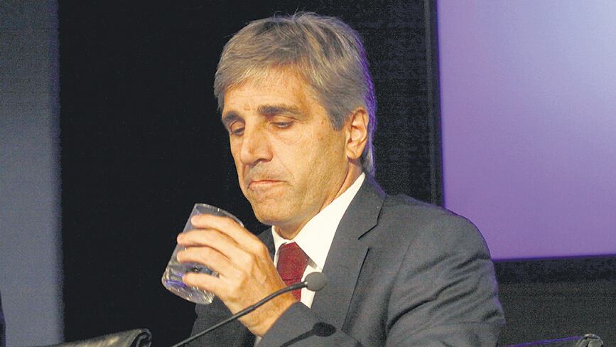 Luis Caputo, presidente del Banco Central.