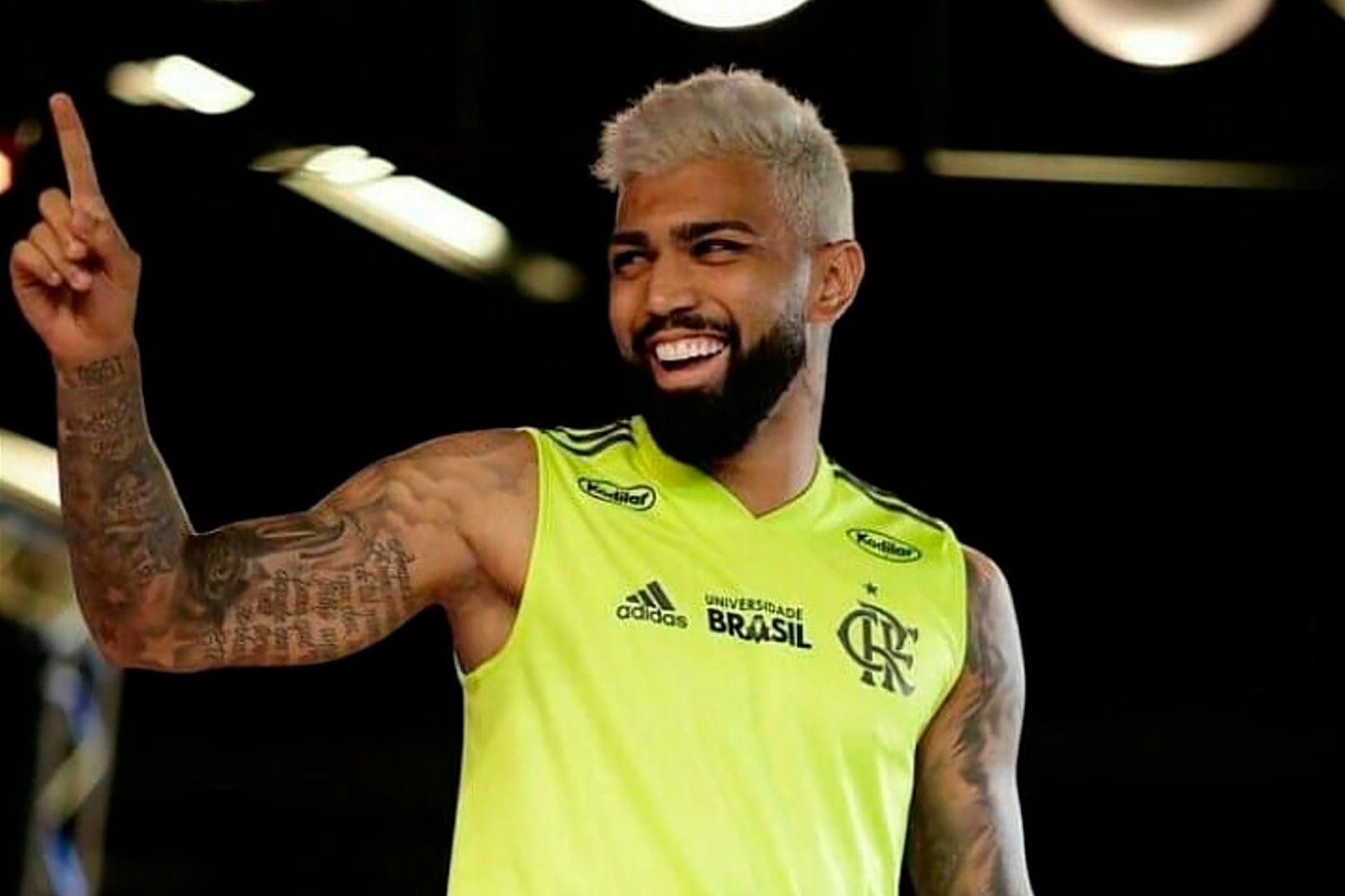 Gabigol hizo historia en el Flamengo. Será presentando este sábado en Cruzeiro.