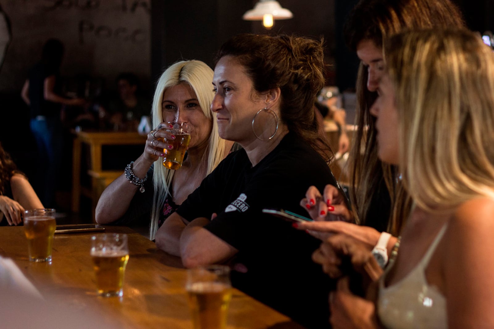 Las birreras producen una variedad intensa para desmentir que las mujeres sólo toman honey.