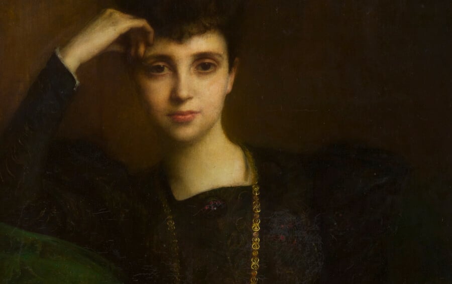 MB, retratada por Pascal Dagnan-Bouveret, 1899