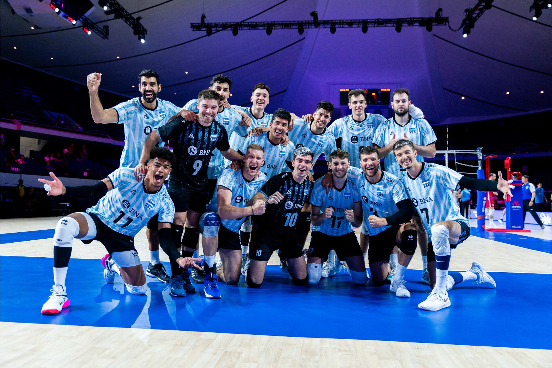 La selección argentina viene de vencer 3 a 1 a Serbia.