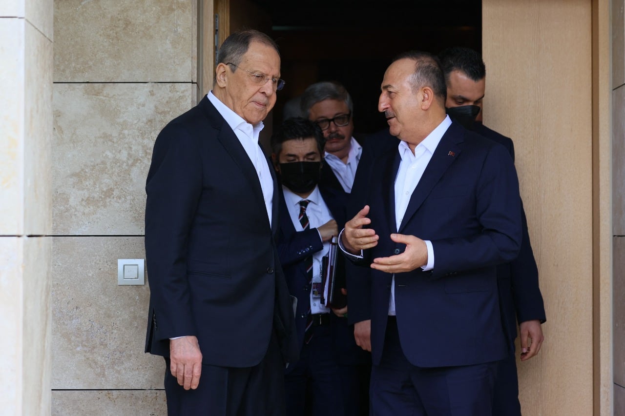 Lavrov y Kuleba.